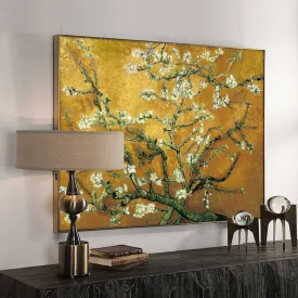 Famous Artists Vincent Van Gogh Almond Blossoms Painting Fine Art Canvas Print Classic Vintage Wall Art Print For Living Room Dining Room